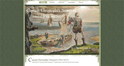 Desktop Screenshot of captainchristophernewport.com